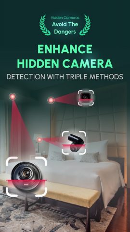 Hidden Camera Detector Cam Spy для Android — скриншот 1
