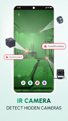 Hidden Camera Detector Cam Spy для Android — скриншот 2
