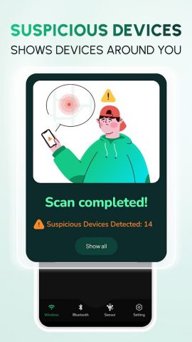 Hidden Camera Detector Cam Spy для Android — скриншот 5