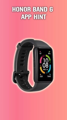 Honor Band 6 App hint для Android — скриншот 1