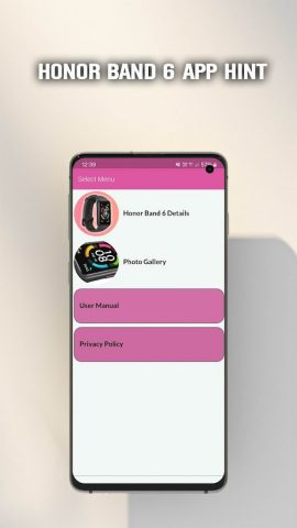 Honor Band 6 App hint для Android — скриншот 4