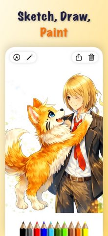 How to Draw Anime Easy для iOS — скриншот 4