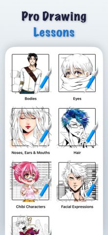 How to Draw Anime Easy для iOS — скриншот 5