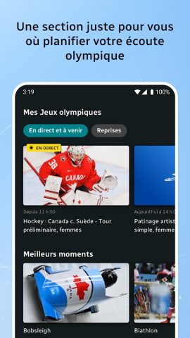 ICI TOU.TV для Android — скриншот 3