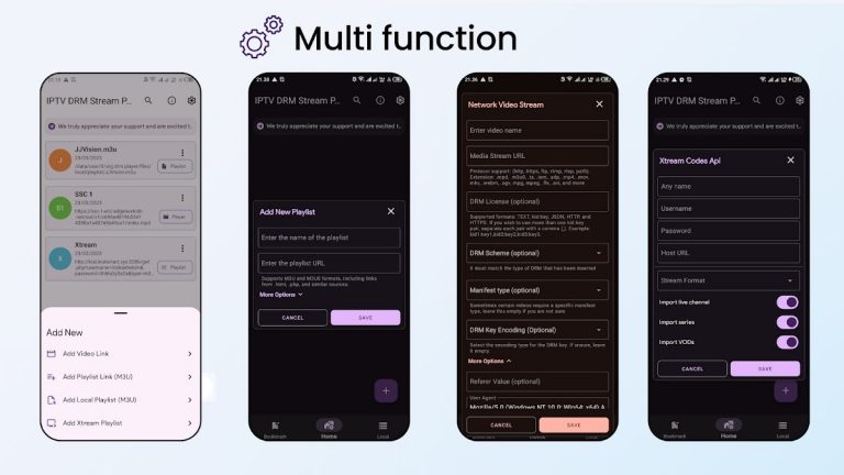 IPTV DRM Stream Player (Video) для Android — скриншот 3