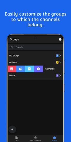 IPTV List Editor для Android — скриншот 5