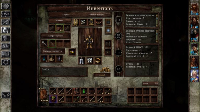 Icewind Dale для iOS — скриншот 5