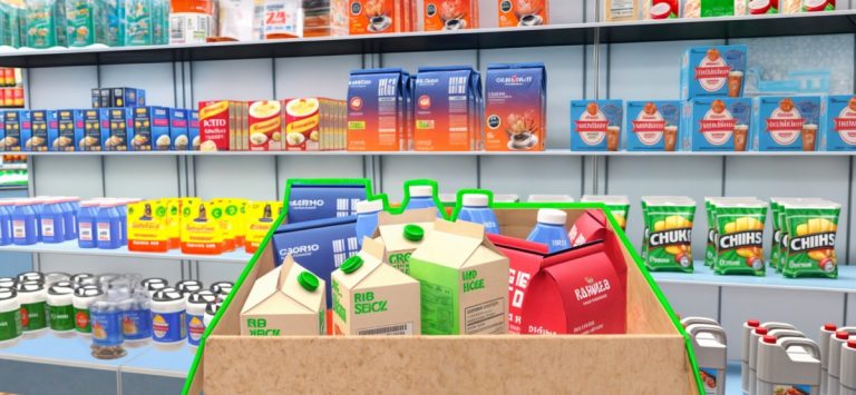 Игра Симулятор Супермаркета для iOS — скриншот 1