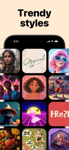 ImgAI: AI Art, Photo Generator для iOS — скриншот 3