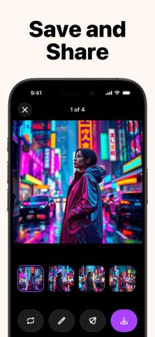 ImgAI: AI Art, Photo Generator для iOS — скриншот 5