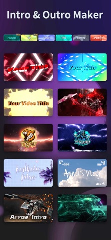 Intro Maker: video intro outro для iOS — официальный трейлер