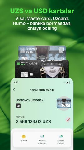 Ipak Yuli Mobile: Onlayn Bank для Android — скриншот 2