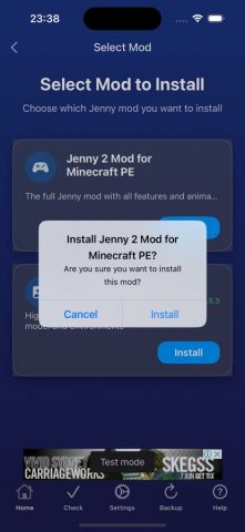 Jenny addon mod for MCPE — скриншот 4