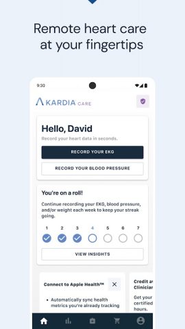Kardia для Android — скриншот 2