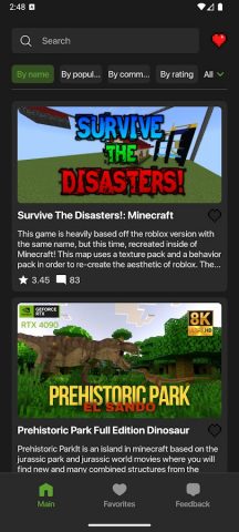 Карты для Майнкрафт ПЕ для Android — скриншот 1