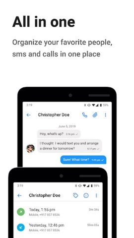 Контакты + для Android — скриншот 3