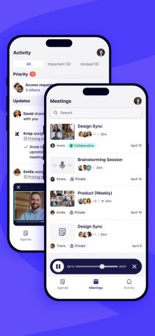 Krisp AI Meeting Note Taker для iOS — скриншот 2