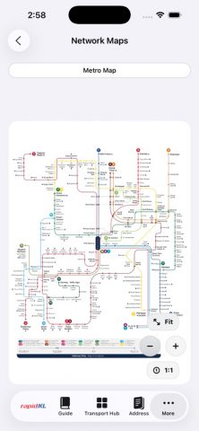 Kuala Lumpur Subway Map — скриншот 2