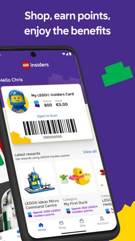 LEGO® Insiders: Shop & Rewards для Android — скриншот 2