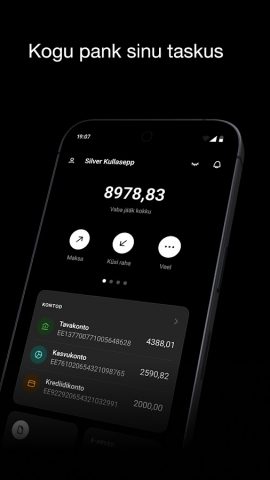 LHV для Android — скриншот 1