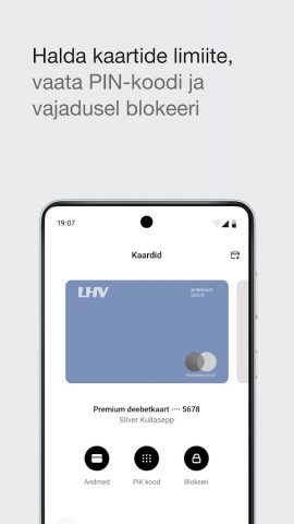 LHV для Android — скриншот 3