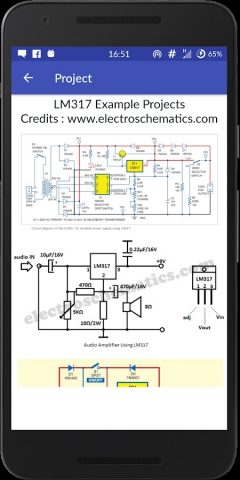 LM317 Calculator : Calculate V для Android — скриншот 5