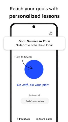 Language Learning: Pingo AI для Android — скриншот 3