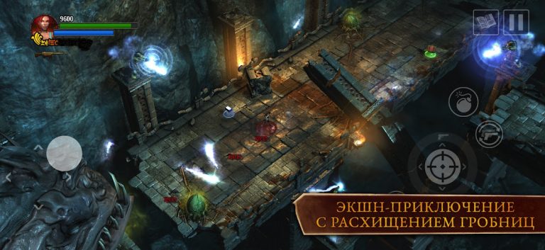 Lara Croft: Guardian of Light для Android — скриншот 1