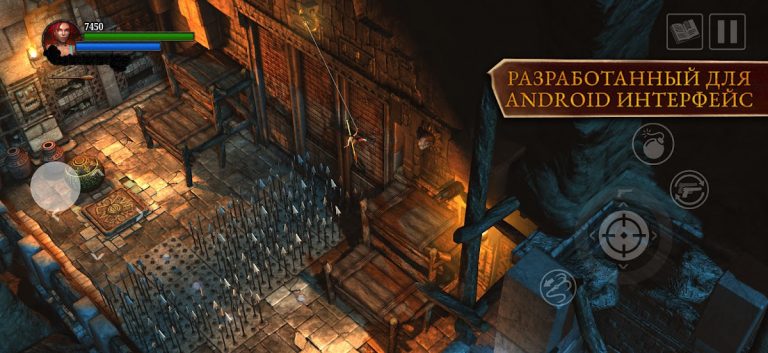 Lara Croft: Guardian of Light для Android — скриншот 2