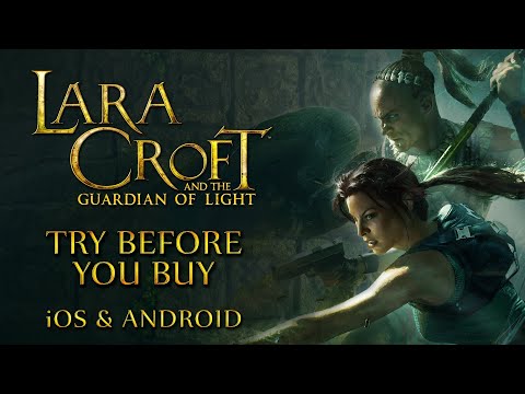 Lara Croft: Guardian of Light для Android — официальный трейлер