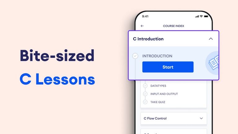 Learn C Programming для Android — скриншот 1