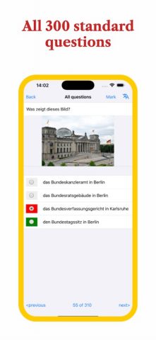 Leben in Deutschland для iOS — скриншот 3
