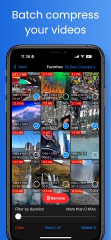 Легкий Видео Компрессор для iOS — скриншот 4