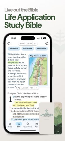 Life Application Study Bible для iOS — скриншот 1