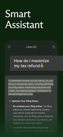 Liner: AI search assistant для Android — скриншот 2