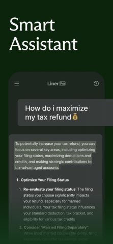 Liner — AI search assistant для iOS — скриншот 2