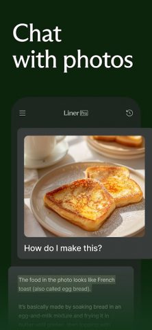 Liner: AI search assistant для Android — скриншот 4