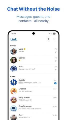 Link Messenger для Android — скриншот 2