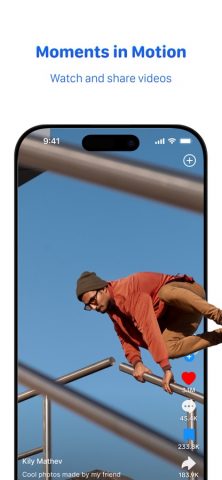 Link Messenger stories, calls для iOS — скриншот 1