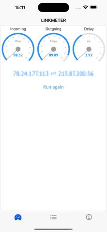 Линкметр для iOS — скриншот 2