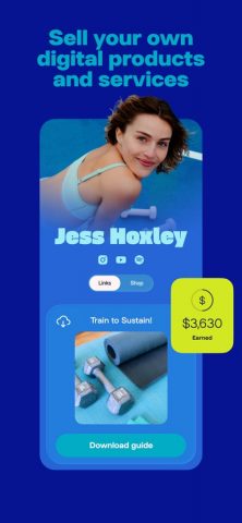 Linktree: Link in Bio Creator для iOS — скриншот 3