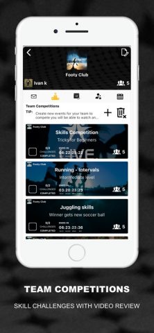 Live! для iOS — скриншот 1