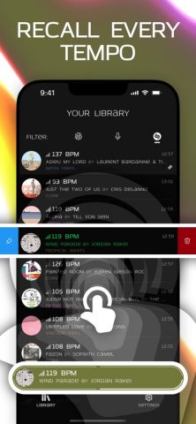 Live BPM: Tap Tempo & Counter для iOS — скриншот 4