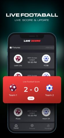 Live Football TV: Streaming HD для iOS — скриншот 2
