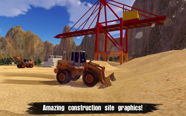 Loader & Dump Truck Hill SIM для Android — скриншот 1