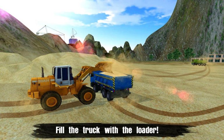 Loader & Dump Truck Hill SIM для Android — скриншот 2
