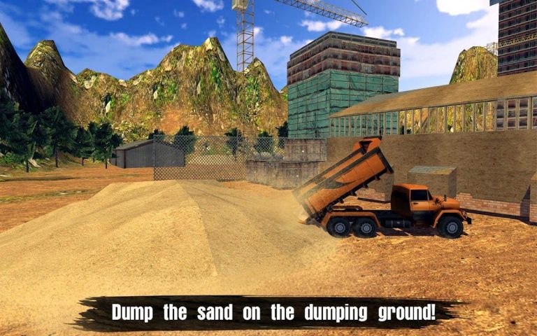 Loader & Dump Truck Hill SIM для Android — скриншот 4