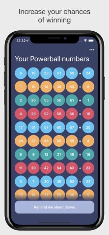 Lottery Balls — Random Picker для iOS — скриншот 1