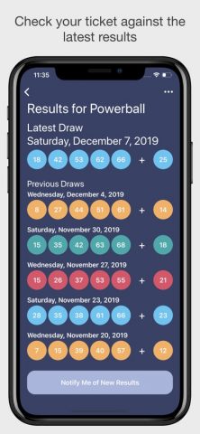 Lottery Balls — Random Picker для iOS — скриншот 3