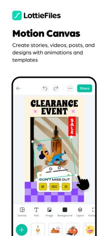 LottieFiles — Animate & Design для iOS — скриншот 1